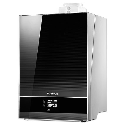 Buderus Brennwerttherme Logamax plus GB192i - 15 kW - Farbe schwarz oder weiß